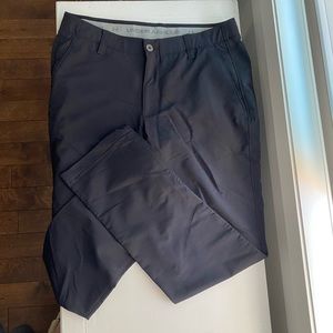 Mens black Under Armour pants